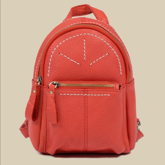 POL BLACK 🖤 LEATHER BACKPACK PURSE-perfect! 🌻 - Picture 5 of 10